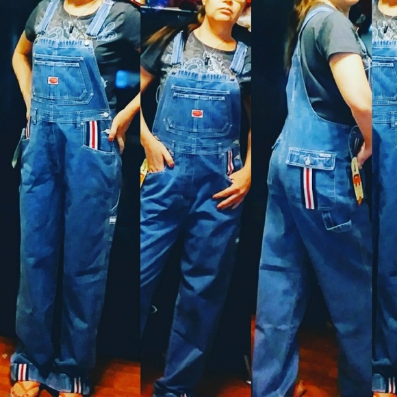 overall jeans pants